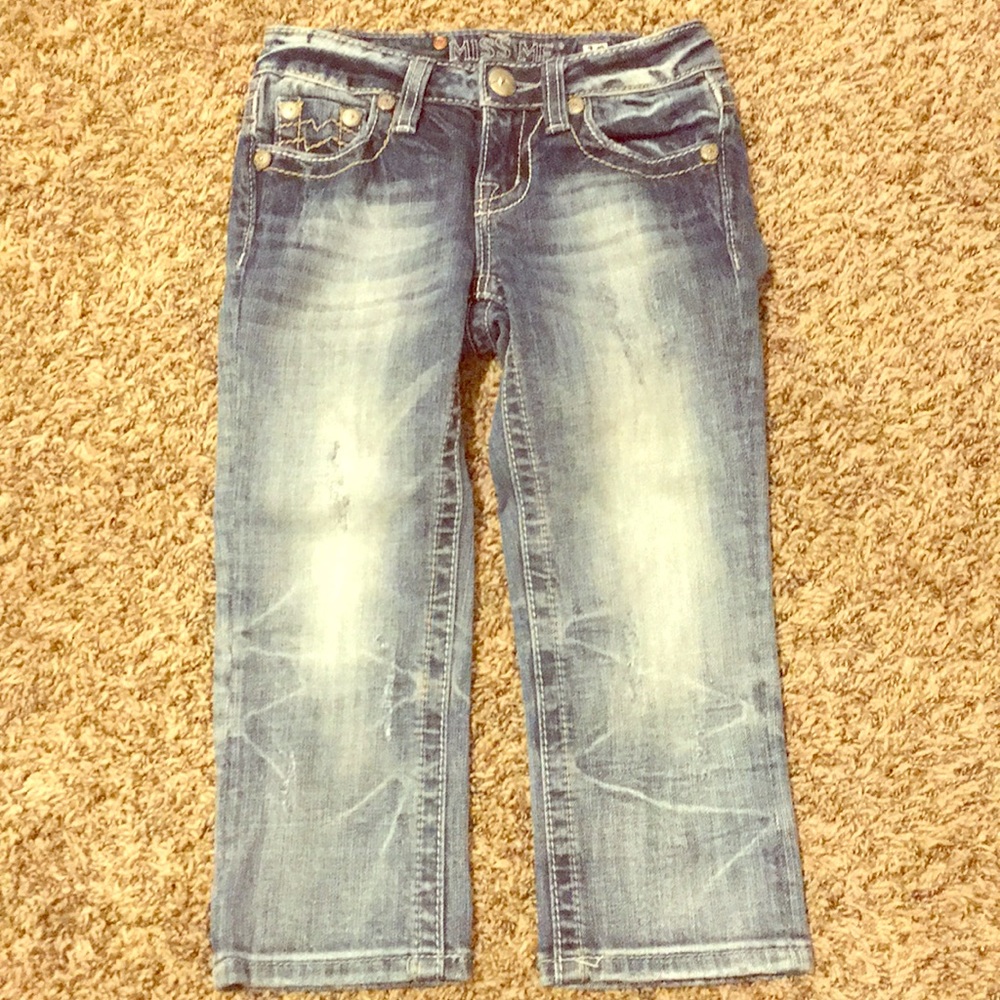 Miss Me denim capris